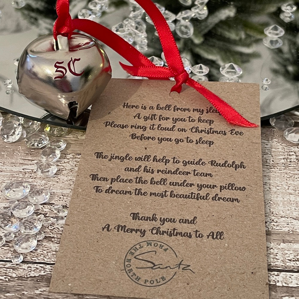 Santa Sleigh Bell - Jemelma Designs