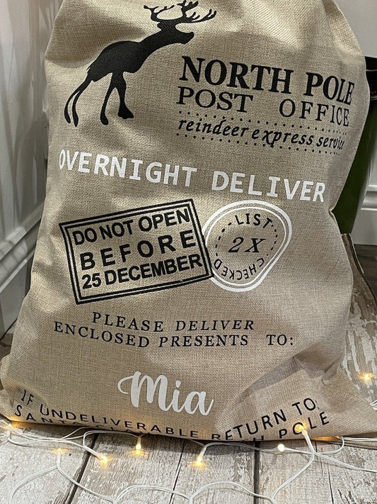 Christmas Sack - Jemelma Designs